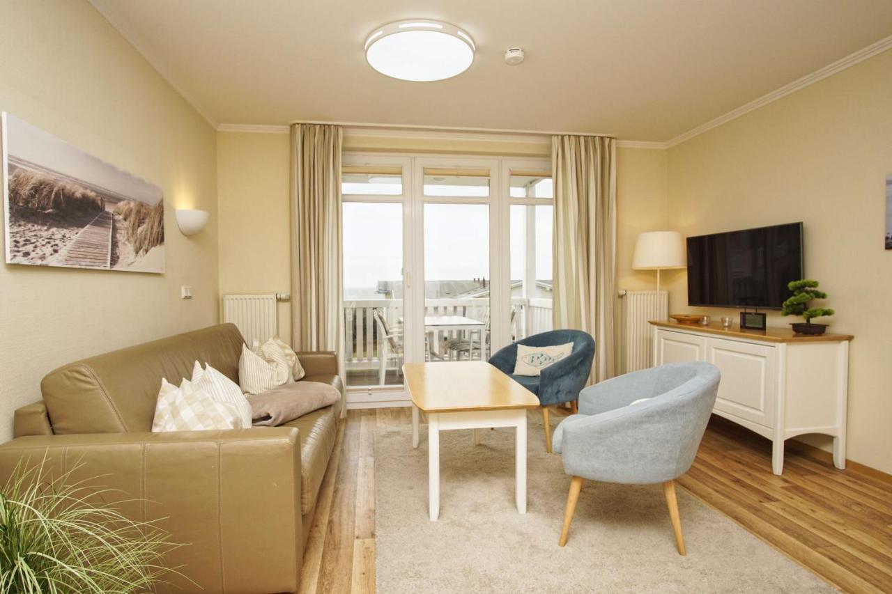 Mit Meerblick Und Balkon, Gratis Nutzung Vom Ahoi Erlebnisbad Und Sauna In Sellin - Meeresblick Fewo 38 奥斯特巴德·哥伦 外观 照片