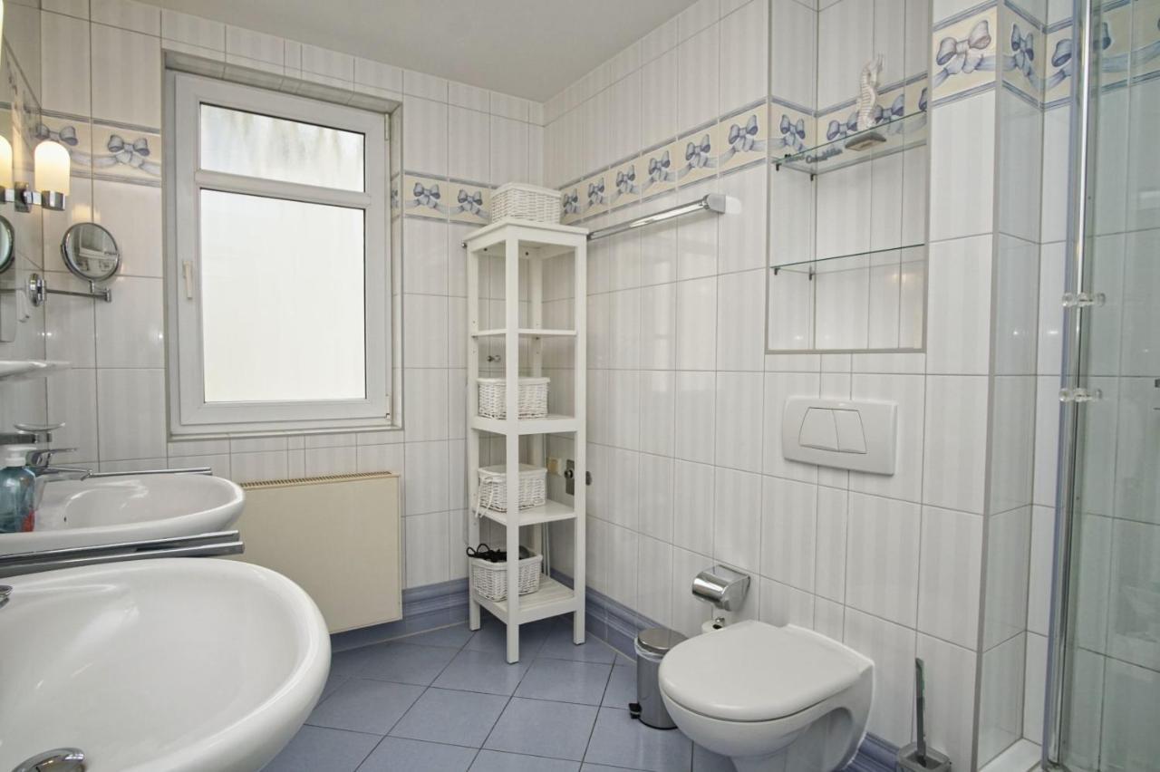 Mit Meerblick Und Balkon, Gratis Nutzung Vom Ahoi Erlebnisbad Und Sauna In Sellin - Meeresblick Fewo 38 奥斯特巴德·哥伦 外观 照片