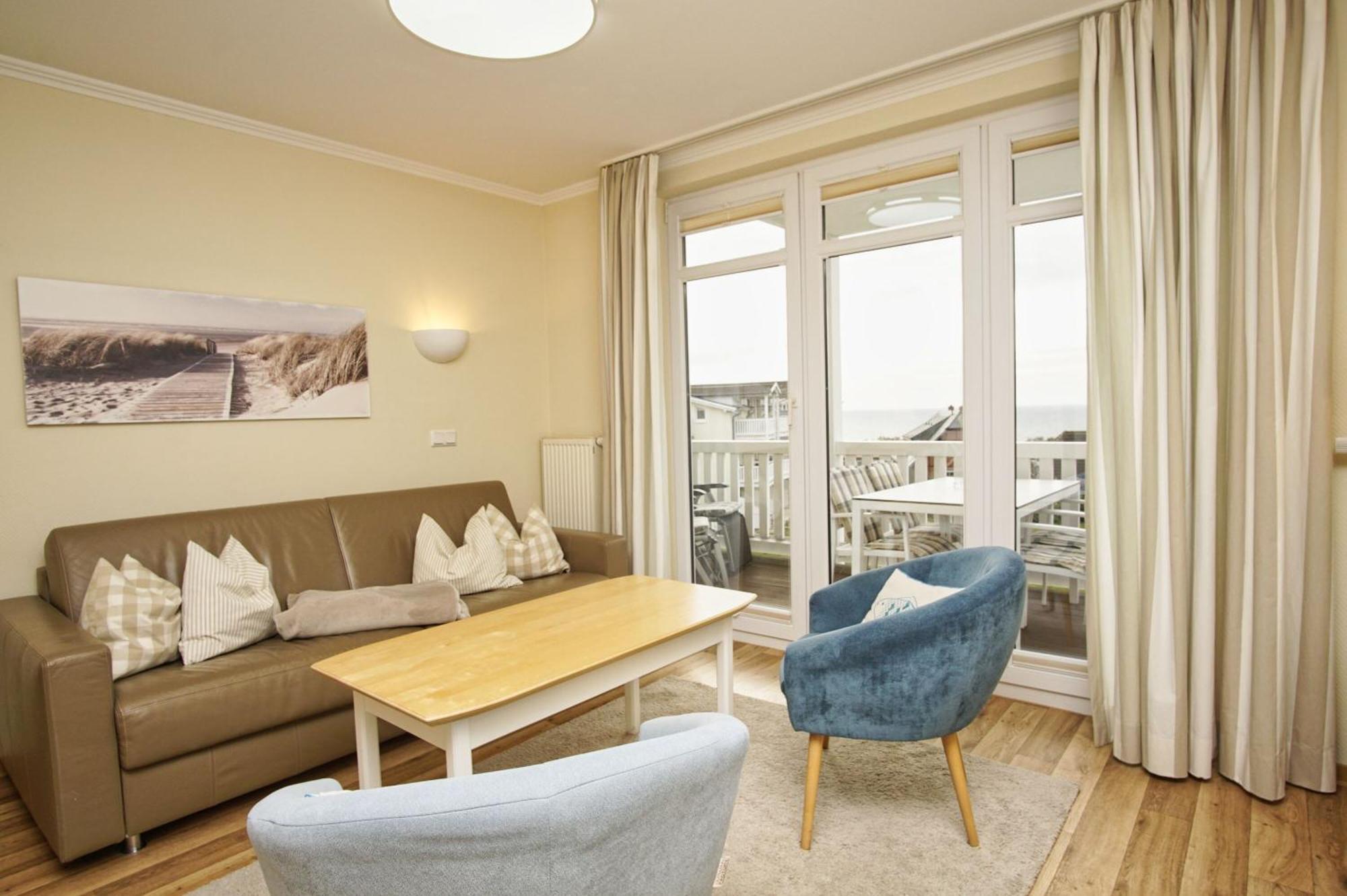 Mit Meerblick Und Balkon, Gratis Nutzung Vom Ahoi Erlebnisbad Und Sauna In Sellin - Meeresblick Fewo 38 奥斯特巴德·哥伦 外观 照片